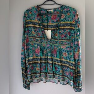 Spell Folk Town Blouse XXL